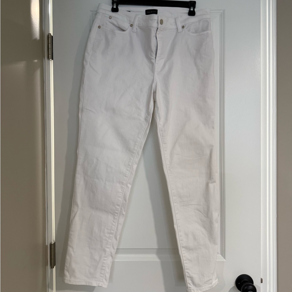 Talbots Women's Skinny Jeans in White